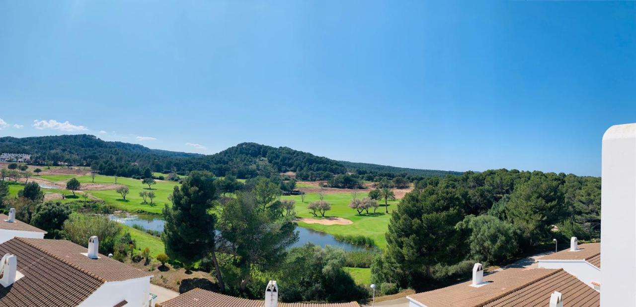 Apartamento Atardecer En Menorca Son Parc Vista Al Campo De Golf Esterno foto